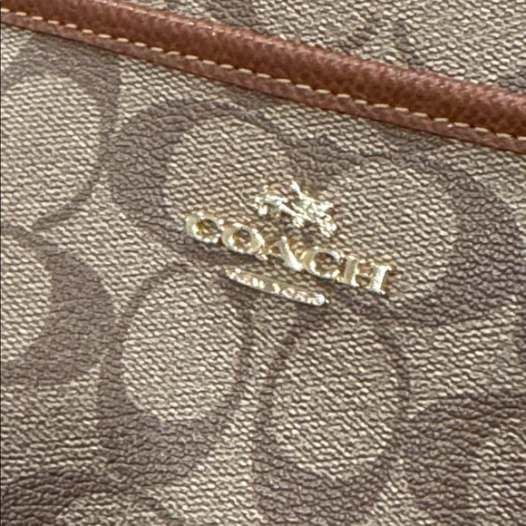 Coach Bag Signature File Brown Crossbody - Picture 15 of 17